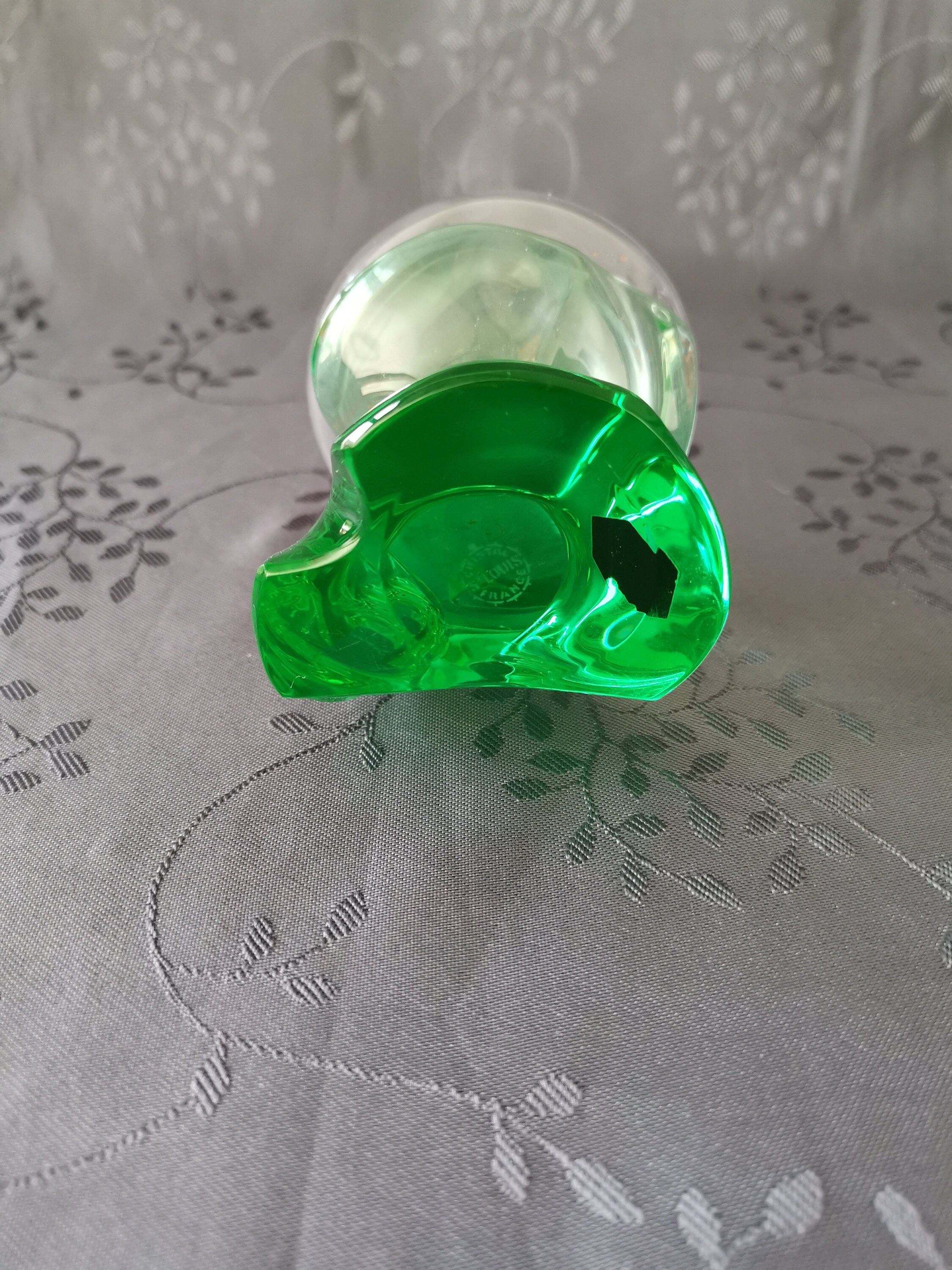 Saint-louis Crystal Vase From 1970, Eole Model - Etsy Canada