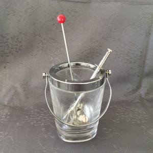 Vintage Sèvres crystal ice bucket