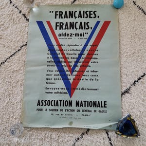 original poster of General de Gaulle n8.1