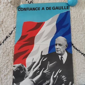 original poster of General de Gaulle n2