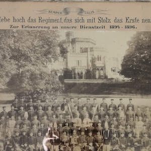 kaiser Wilhelm II King of Prussia Poster Reservist of the 1st Guards Regiment Prussia era late XIX