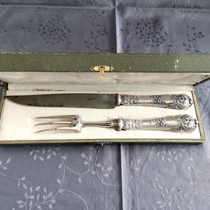 Couverts De Service à Hors-d'œuvre Et Mignardises – Argent Massif – Lot D'occasion