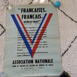 original poster of General de Gaulle n8.2