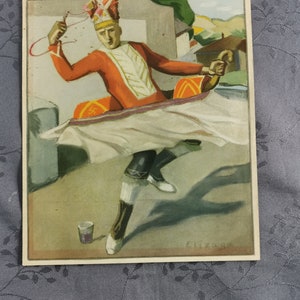 Pintor ELIZAGA País Vasco Cromo hacia 1930 20,8x24,4cm