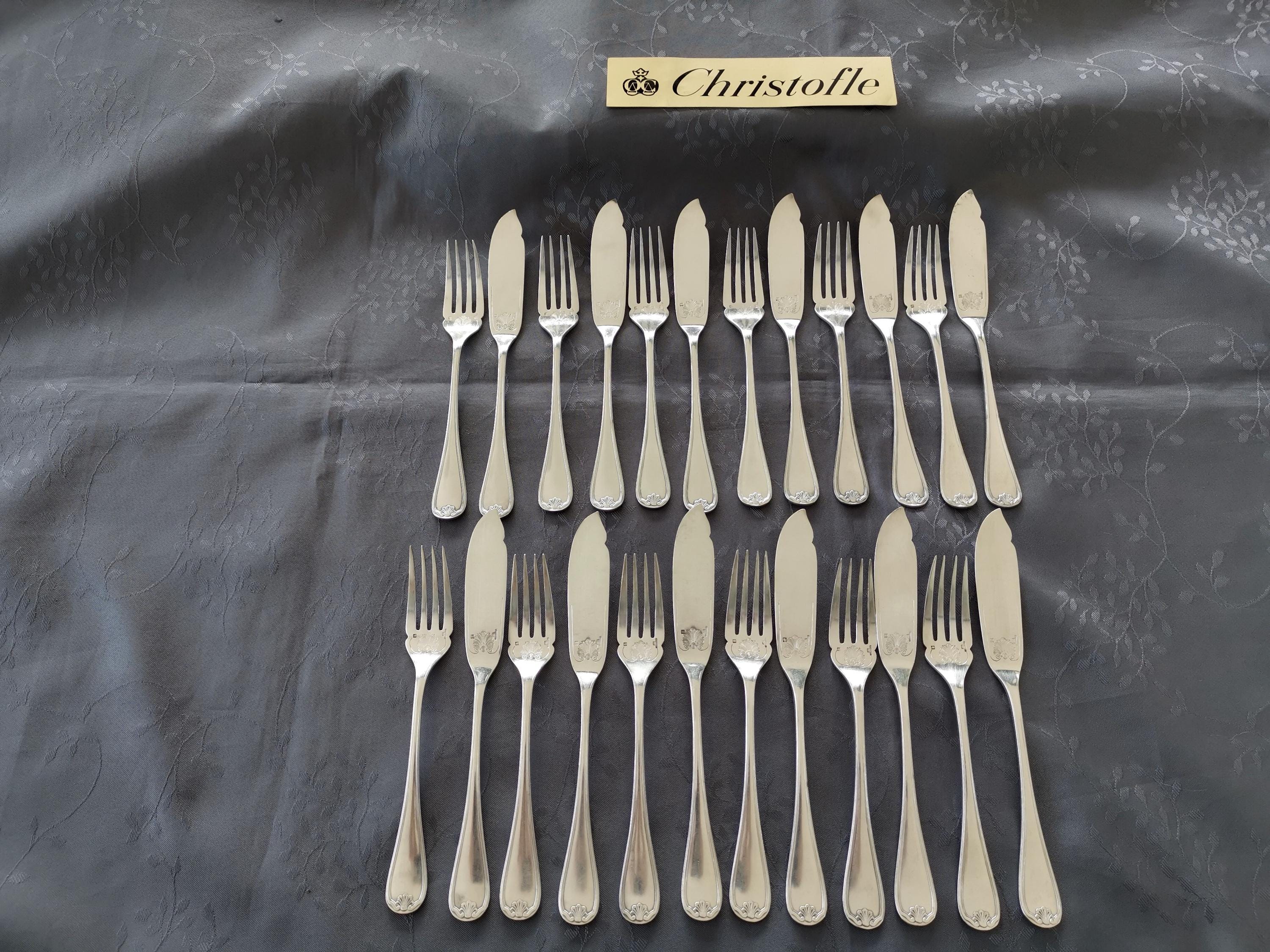 Christofle Flatware Shell - Etsy