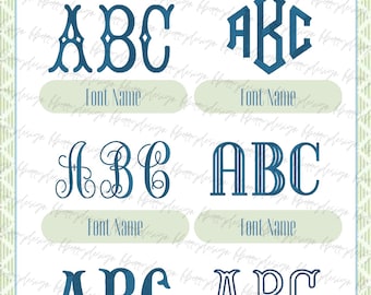 Catalogus met borduurlettertypen bewerkbare canva-sjabloon downloaden