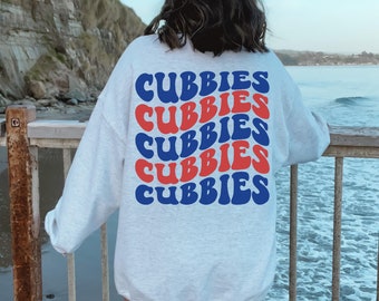 Rare Vintage Chicago Cubs Sweatshirt Mlb Baseball Club 