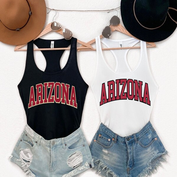 Arizona Football Fan Pride Tank Top - Sports Graphic Mens Tank For Summer & Gym