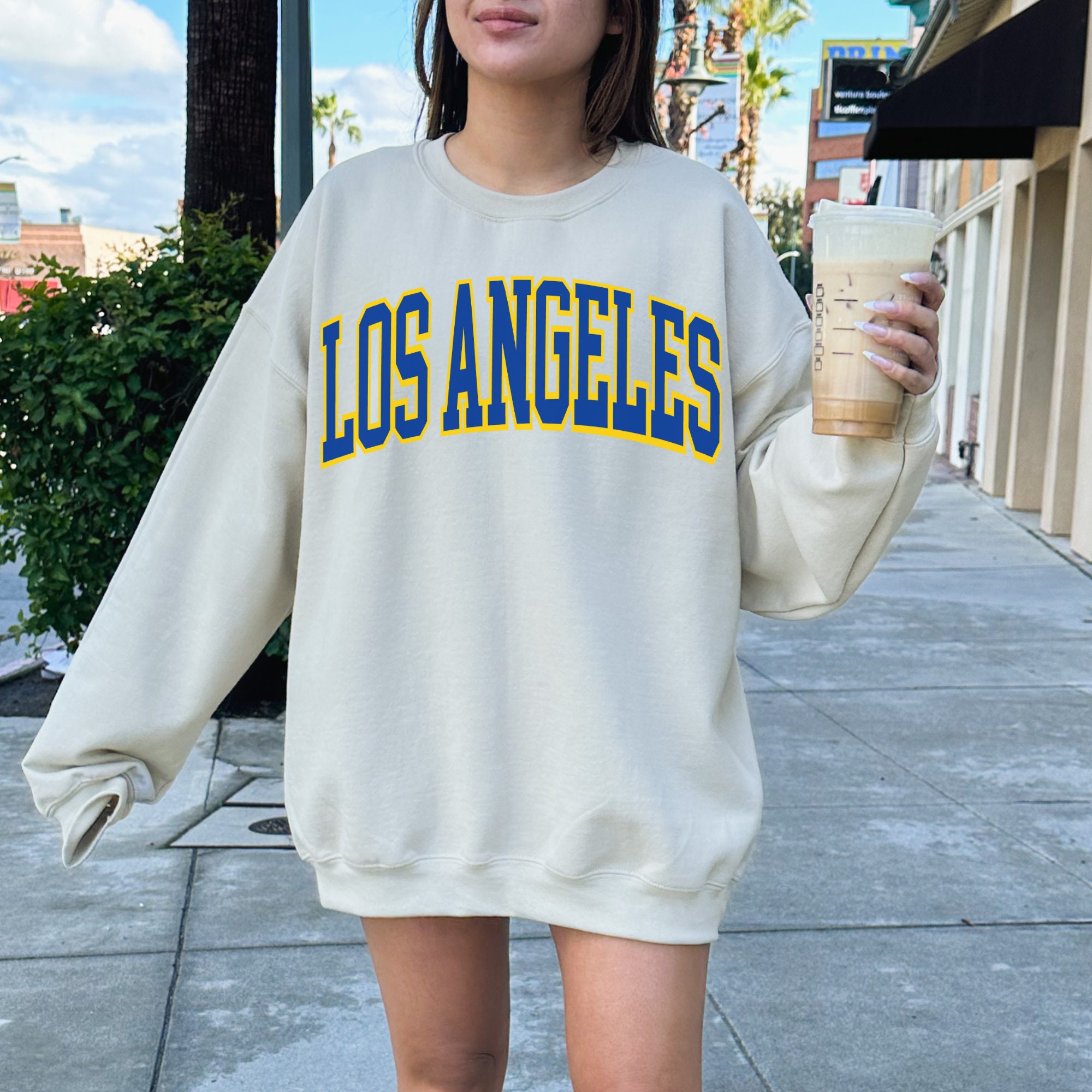 Los Angeles Rams T Shirt, Los Angeles Rams Vintage Logo Tee