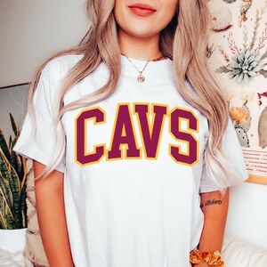 Cleveland Cavaliers Splatter Graphic T-Shirt - Womens