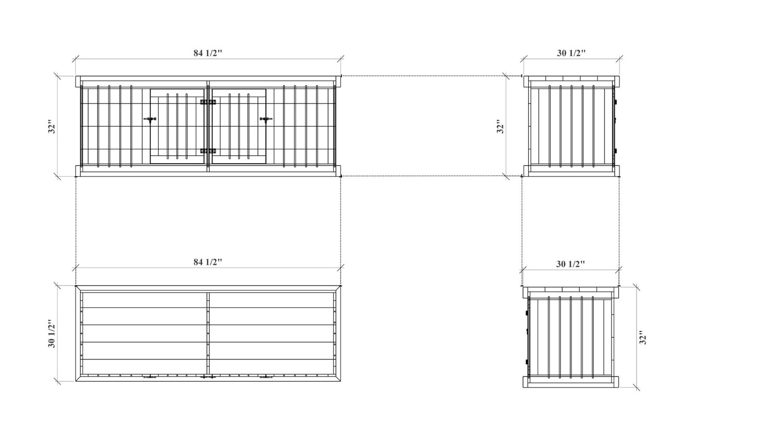 Large Dog Kennel Plans. DIY Plans Etsy