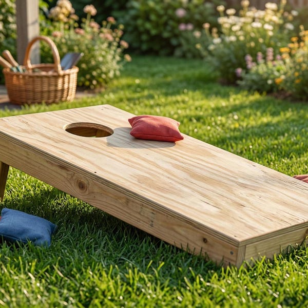 Regulation Cornhole: DIY Plan 4'x2'