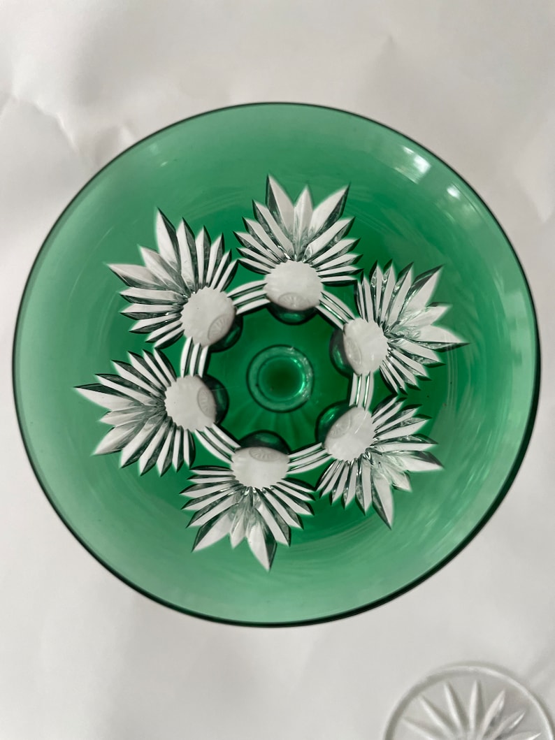 Vintage Etched Glassware Etsy