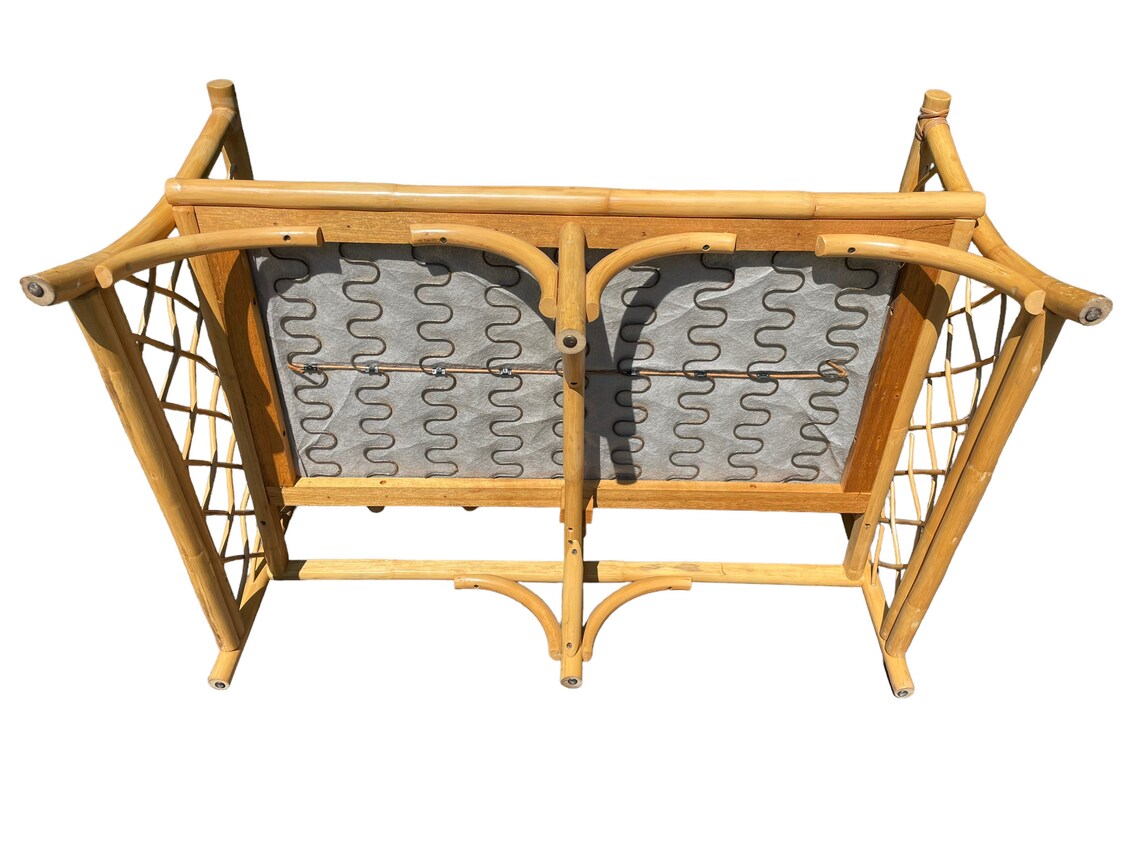 Vintage Rattan Couch Ficks Reed Style Patio Furniture Rattan - Etsy