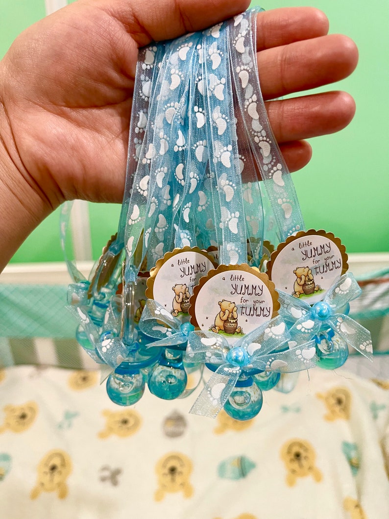 Cute Winnie the Pooh Baby Shower Pacifiers Necklaces/party Etsy