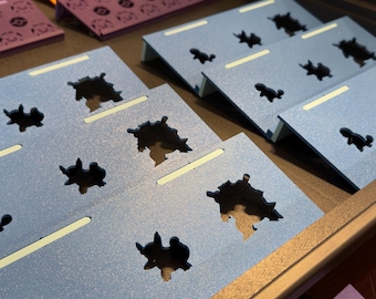 Pokemon Card Display Stand | Raw & Graded Slab Holder | PSA CGC BGS Compatible |  Vendor Display | Card Show Setup