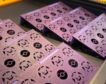 Pokemon Card Display Stand | Raw & Graded Slab Holder | PSA CGC BGS Compatible |  Vendor Display | Card Show Setup