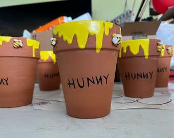Hunny/Honey Clay Pot - Winnie the Pooh Party Decoration Theme