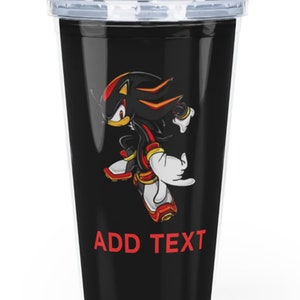 Enchanting Shadow Hedgehog Tumbler - Personnalisez vos gorgées avec magie