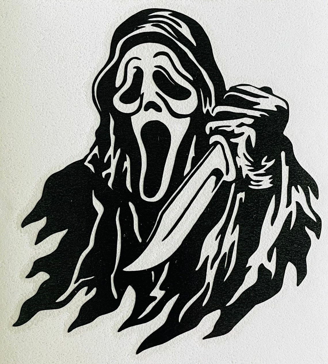 Ghostface Horror Decal Horror Movie Decal Horror Decal Car Etsy