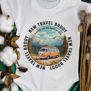 New Travel Buddy Baby Body camping bodysuit onesie travel reisen zdjęcie 2