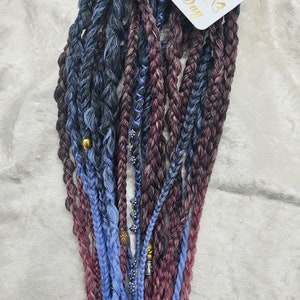 Wunderschönes Set aus Dreaddreads und Braids