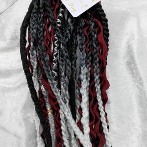 Wunderschönes Set aus Dreaddreads und Braids