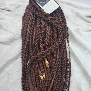 Wunderschönes Set aus Dreaddreads und Braids