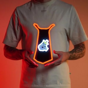 Runescape Slayer Skill Cape LED Neon Sign | Old School Runescape Wall Art Decor for OSRS fans | OSR & Runescape 3 Merch Gift