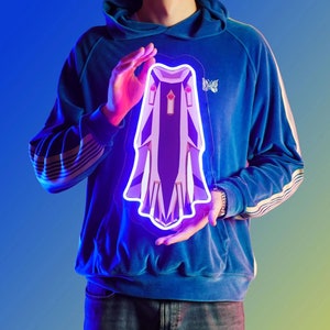 Runescape Saradomin Max Cape LED Neon Sign | Old School Runescape Wall Art Decor for OSRS fans | OSR & Runescape 3 Merch Gift