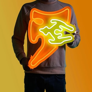 Runescape Arcane Spirit Shield Neon Led Light Acrylic Sign | Old School Runescape Wall Art Decor for OSRS fans | Osr & Runescape Merch Gift