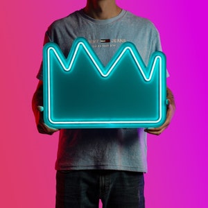 Runescape Partyhat Neon Led Light Acrylic Sign | Old School Runescape Wall Art Decor for OSRS fans | Osr & Runescape 3 Merch Gift
