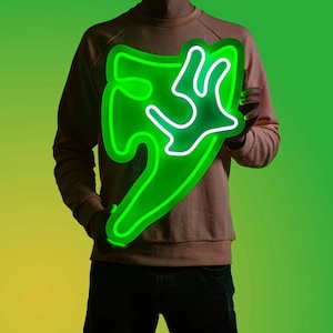 Runescape Divine Spirit Shield Neon Led Light Acrylic Sign | Old School Runescape Wall Art Decor for OSRS fans | Osr & Runescape Merch Gift