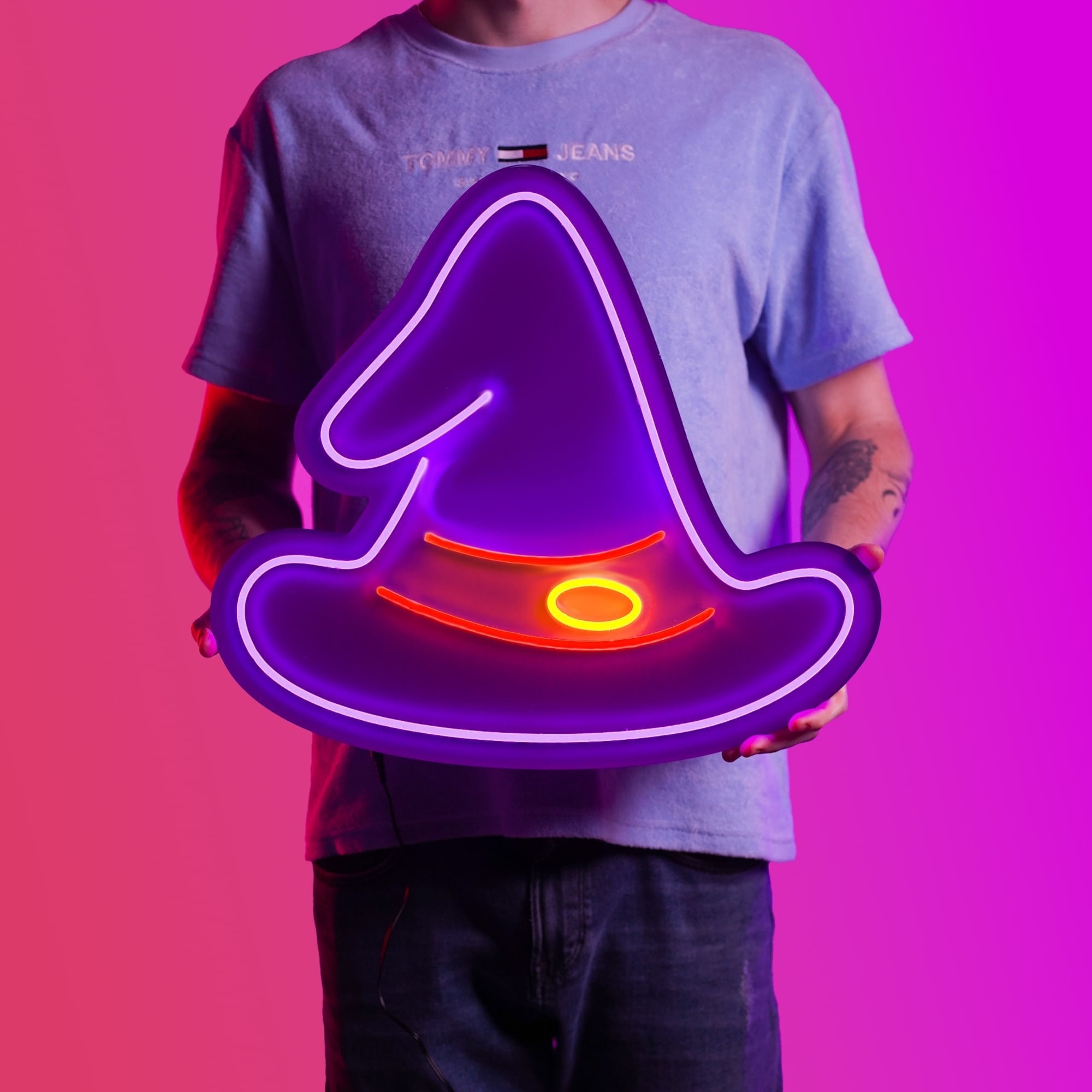 Black Partyhat Rs3 Black Santa Hat Price Rs3 Santa Costume - Main Image