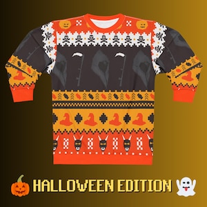 Bluza unisex Runescape Halloween. Old School OSRS,, Ugly '' Odzież Towary i urodziny, Prezent świąteczny dla chłopaka. Koszulka OSR Apparel