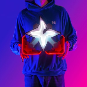 Runescape Soulsplit Neon Led Light Acrylic Sign | Old School Runescape Wall Art Decor for OSRS fans | Osr & Runescape 3 Merch Gift