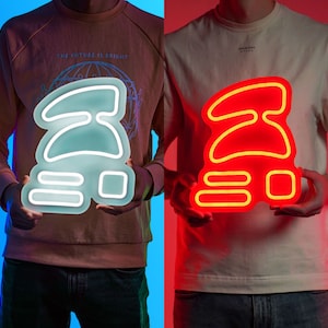 OSRS Ironman - Hardcore Acrylic Neon Led Light Sign | Old School Runescape Wall Art Decor for OSRS fans | Osr & Runescape 3 Merch Gift