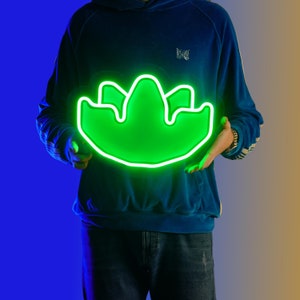 Runescape Herblore Neon Led Light Acrylic Sign | Old School Runescape Wall Art Decor for OSRS fans | Osr & Runescape 3 Merch Gift