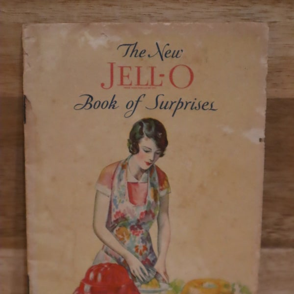 1926 Jell-O Recipe Pamphlet - Vintage Cookbook Ephemera