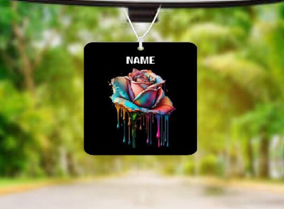 Car Air Freshener Personalised Car Gift Van Gift Caravan Etsy