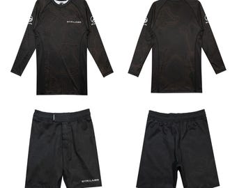 Neighborhood X Shoyoroll Black Jiu Jitsu Gi: Tiger Kimono Uniform