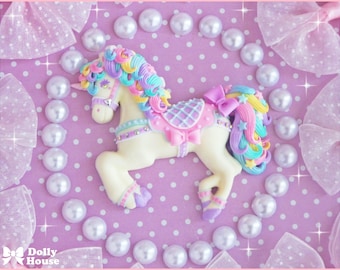 Collar de unicornio pastel kawaii de Dolly House