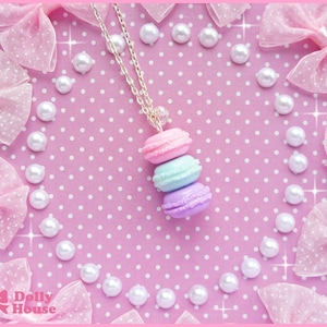 Kawaii Macarons Necklace by Dolly House