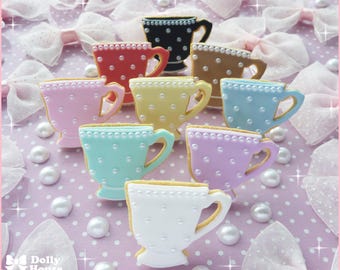 Kawaii-theekopkoekjesring van Dolly House