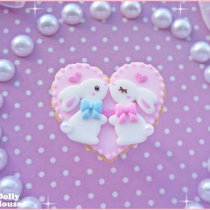 Süßer Bunnies Cookie Ring von Dolly House