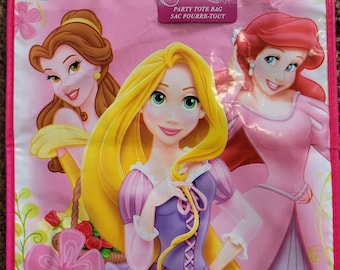 By Broward Toys Princess Reusable SET Party Tote Bag with coloring book