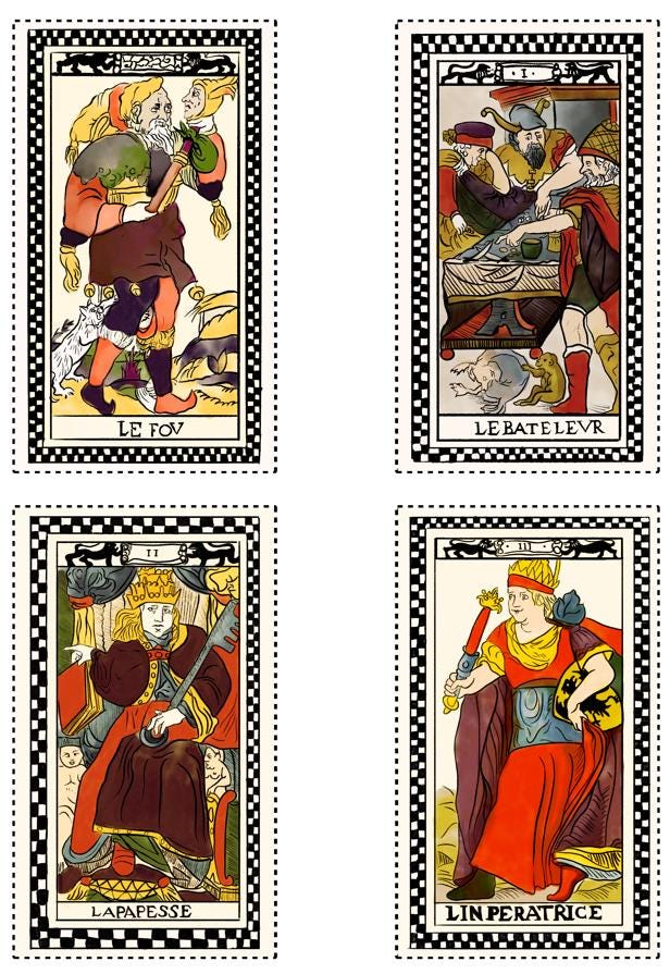 トランプ TAROT DE PARIS トランプ TAROT DE PARIS トランプ TAROT DE PARIS Tarot de
