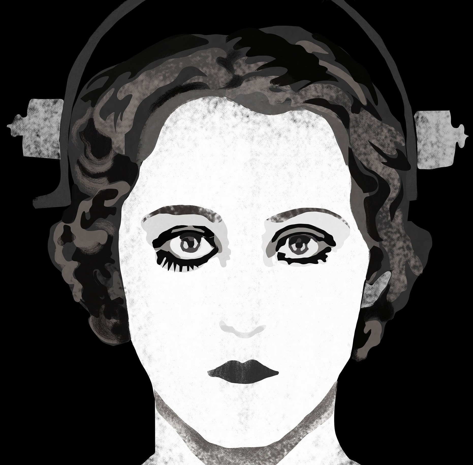 Maria Metropolis Posters, Movie Posters Inspired Art, Black White Wall ...