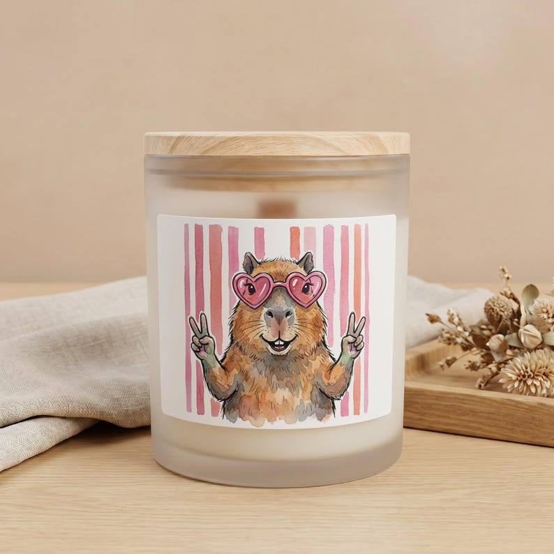 Capybara Art, Capybara Poster, Capybara Watercolor, Cute Capybara, Funny Capybara, Capybara Lover Gift, Animal Wall Art