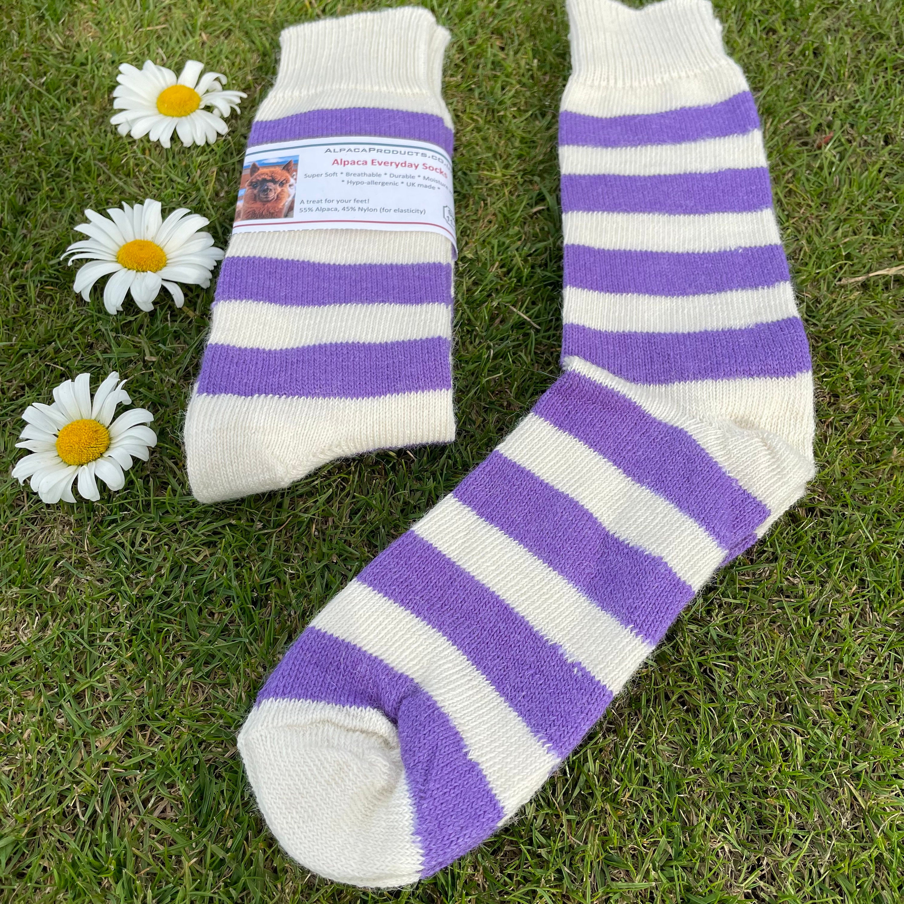 FORVEVO 4 Paires Chaussettes Femme 35-38 Laine Alpaga, Chaussettes Chaudes Homme Hiver,Laine Tricotee Epaisse,Pure Alpaga(Noir